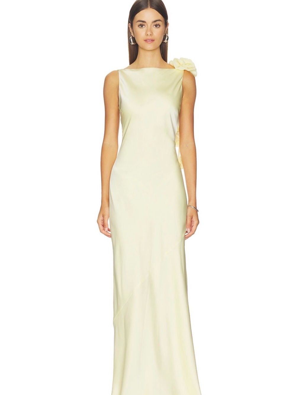 Angela Gown in Butter Yellow